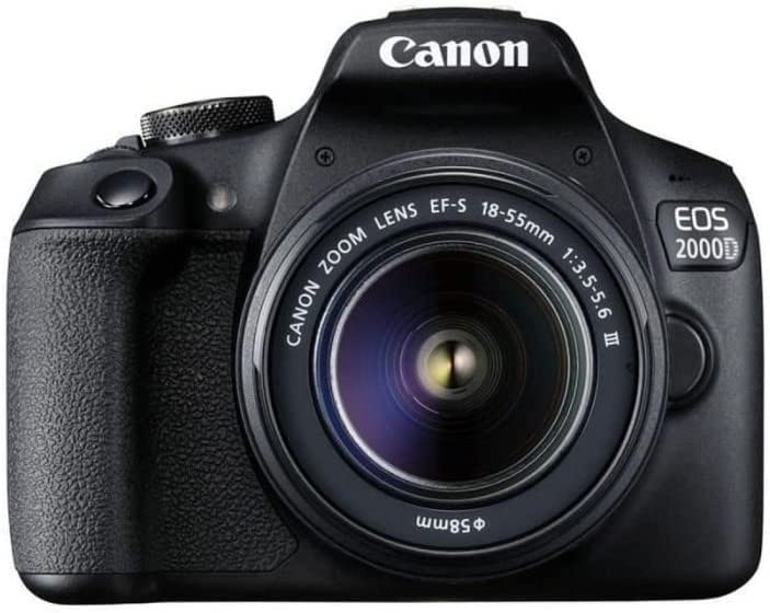 Canon EOS 2000D mit EF-S 18-55mm 1:3.5-5.6 III Kit